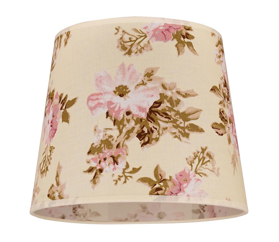 - Klosz do lampy stołowej SOFIA XS E14 śr. 18,5 cm róża