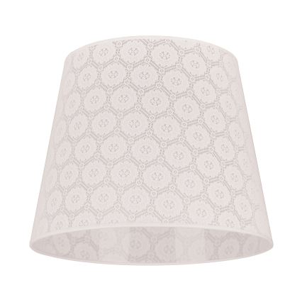 Duolla - Klosz do żyrandola CLASSIC L E27 śr. 38 cm biały