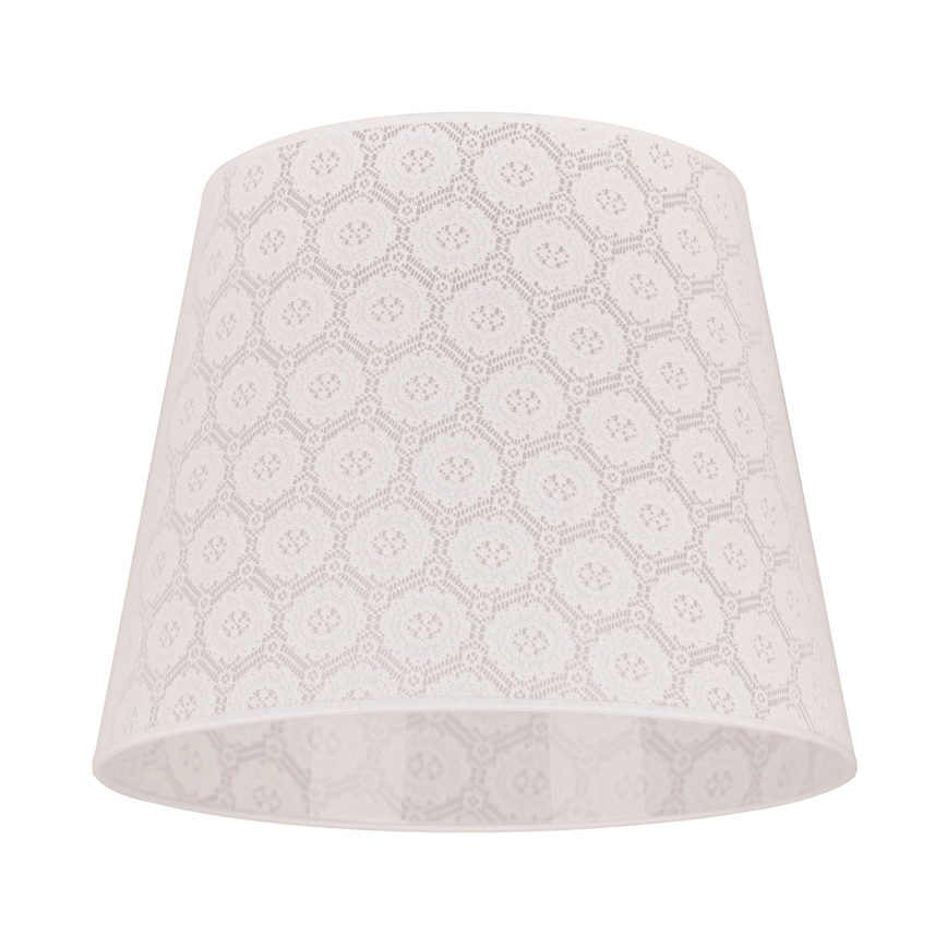 Duolla - Klosz do żyrandola CLASSIC L E27 śr. 38 cm biały