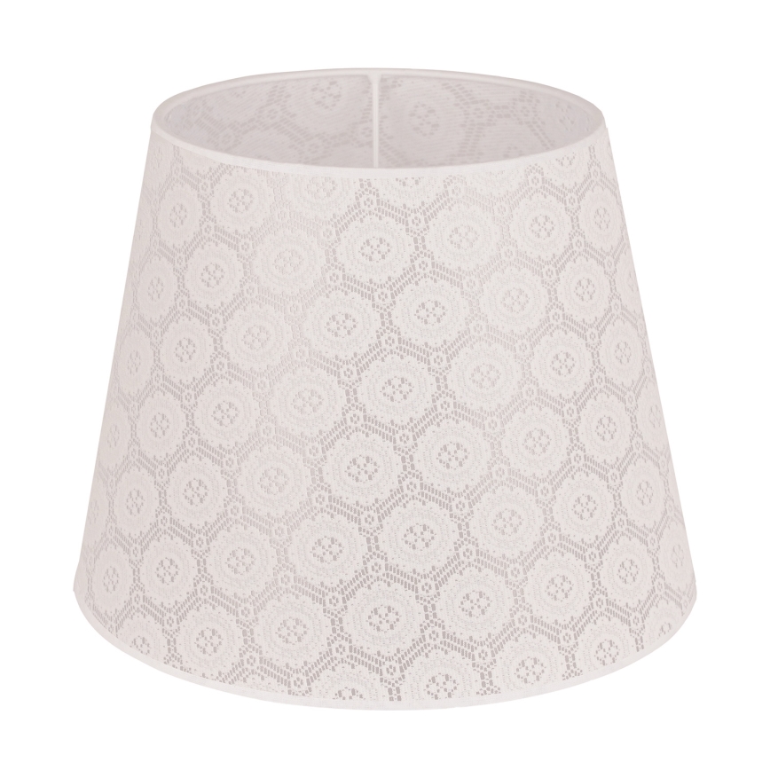 Duolla - Klosz do żyrandola CLASSIC L E27 śr. 38 cm biały