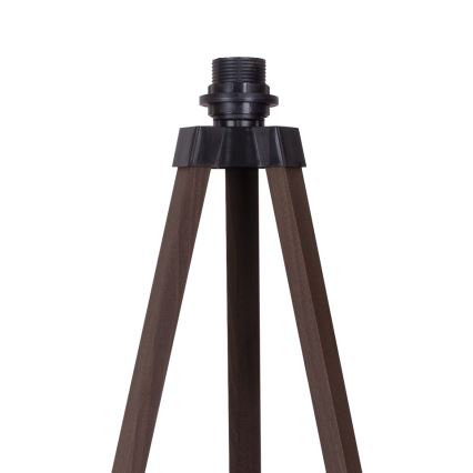 Duolla - Lampa podłogowa 1xE27/60W/230V śr. 44 cm beżowe/brązoweDuolla - Lampa podłogowa 1xE27/60W/230V śr. 44 cm beżowa/brązowa