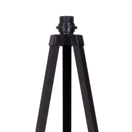 Duolla - Lampa podłogowa 1xE27/60W/230V śr. 44 cm beżowa/wenge