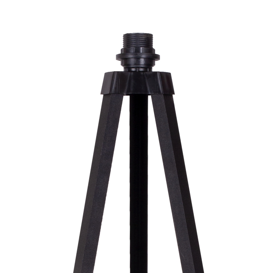 Duolla - Lampa podłogowa 1xE27/60W/230V śr. 44 cm beżowa/wenge