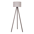 Duolla - Lampa podłogowa 1xE27/60W/230V śr. 44 cm beżowe/brązoweDuolla - Lampa podłogowa 1xE27/60W/230V śr. 44 cm beżowa/brązowa
