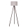 Duolla - Lampa podłogowa 1xE27/60W/230V śr. 44 cm beżowe/brązoweDuolla - Lampa podłogowa 1xE27/60W/230V śr. 44 cm beżowa/brązowa