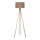 Duolla - Lampa podłogowa 1xE27/60W/230V śr. 44 cm brązowa/beżowa