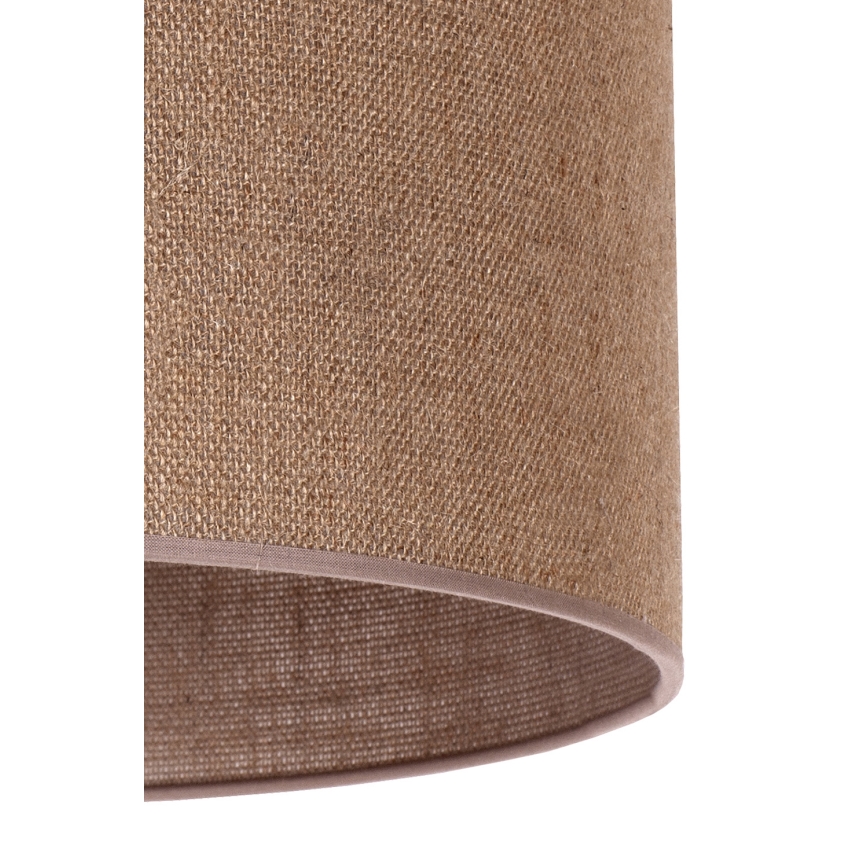 Duolla - Lampa podłogowa 1xE27/60W/230V śr. 44 cm brązowa/biała