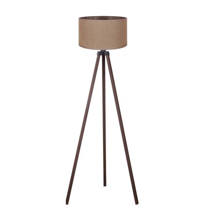 Duolla - Lampa podłogowa 1xE27/60W/230V śr. 44 cm brązowa