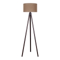 Duolla - Lampa podłogowa 1xE27/60W/230V śr. 44 cm brązowa/wenge