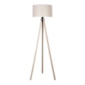 Duolla - Lampa podłogowa 1xE27/60W/230V śr. 44 cm kremowa/beżowa