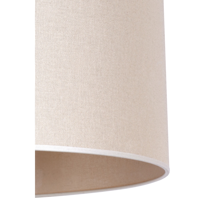 Duolla - Lampa podłogowa 1xE27/60W/230V śr. 44 cm kremowa/biała