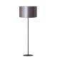 Duolla - Lampa podłogowa CANNES 1xE27/15W/230V 45 cm srebrny/czarny