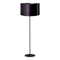 Duolla - Lampa podłogowa CANNES 1xE27/15W/230V śr. 45 cm czarna/srebrna