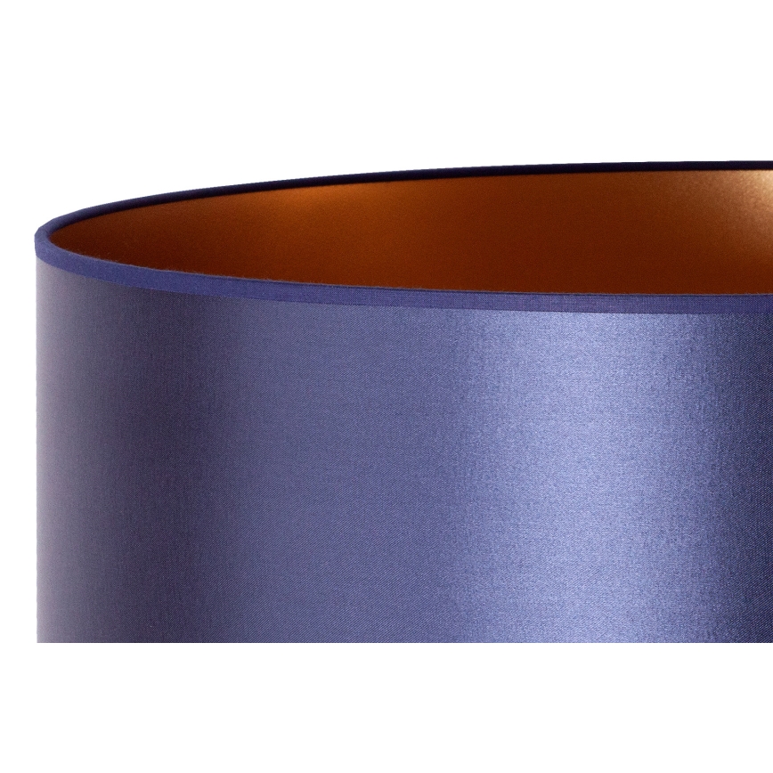 Duolla - Lampa podłogowa CANNES 1xE27/15W/230V śr. 45 cm fioletowa/miedź/czarna