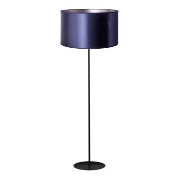 Duolla - Lampa podłogowa CANNES 1xE27/15W/230V śr. 45 cm fioletowa/srebrna/czarna