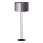 Duolla - Lampa podłogowa CANNES 1xE27/15W/230V śr. 45 cm srebrna/czarna