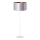 Duolla - Lampa podłogowa CANNES 1xE27/15W/230V śr. 45 cm srebrna/miedź/biała
