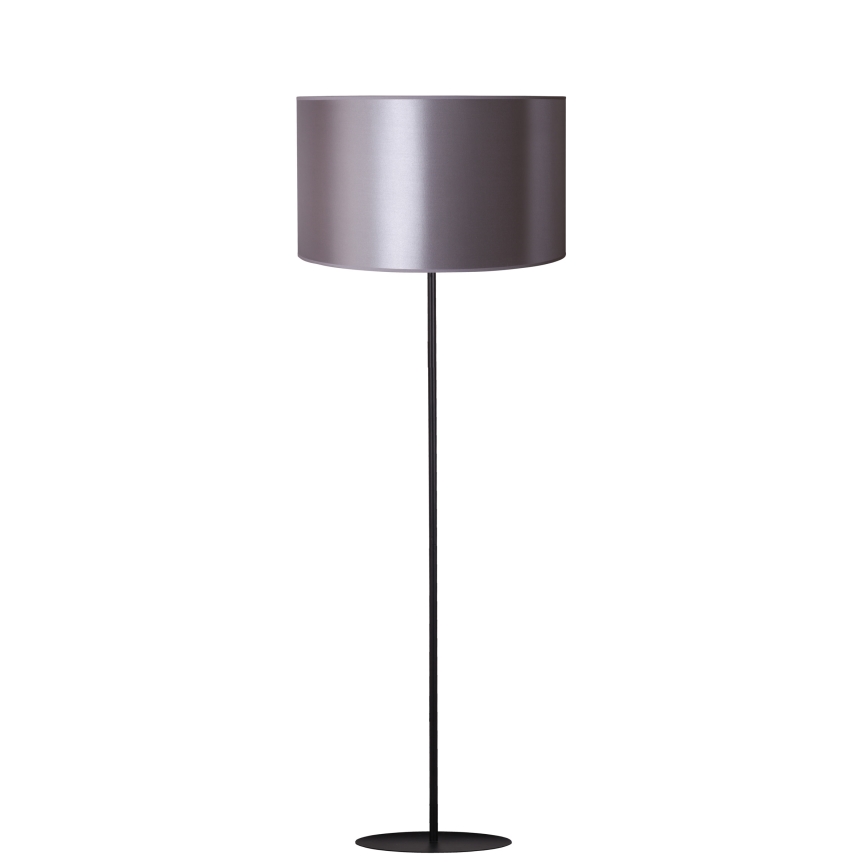 Duolla - Lampa podłogowa CANNES 1xE27/15W/230V śr. 45 cm srebrna/miedź/czarna