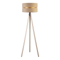 Duolla - Lampa podłogowa DUO 1xE27/60W/230V śr. 44 cm beżowa