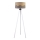 Duolla - Lampa podłogowa DUO 1xE27/60W/230V śr. 44 cm beżowa/szara/biała