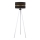 Duolla - Lampa podłogowa DUO 1xE27/60W/230V śr. 44 cm czarna/biała