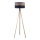 Duolla - Lampa podłogowa DUO 1xE27/60W/230V śr. 44 cm szara/niebieska/beżowa
