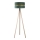 Duolla - Lampa podłogowa DUO 1xE27/60W/230V śr. 44 cm zielona/beżowa