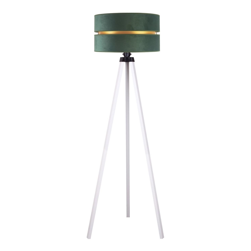 Duolla - Lampa podłogowa DUO 1xE27/60W/230V śr. 44 cm zielona/biała