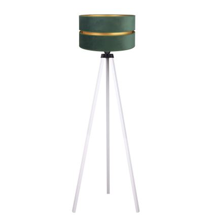 Duolla - Lampa podłogowa DUO 1xE27/60W/230V śr. 44 cm zielona/biała