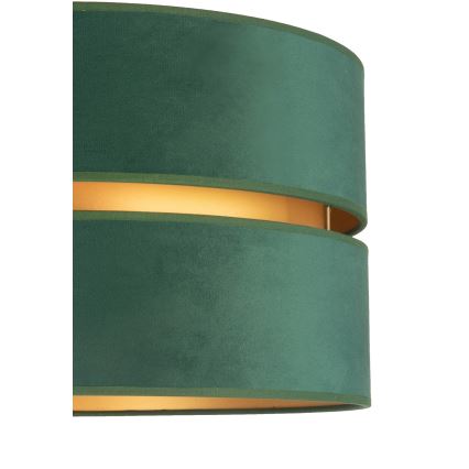 Duolla - Lampa podłogowa DUO 1xE27/60W/230V śr. 44 cm zielony/wengeDuolla - Lampa podłogowa DUO 1xE27/60W/230V śr. 44 cm zielona/wenge