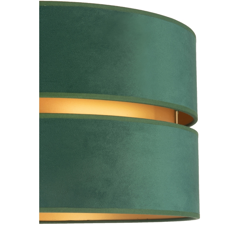 Duolla - Lampa podłogowa DUO 1xE27/60W/230V śr. 44 cm zielony/wengeDuolla - Lampa podłogowa DUO 1xE27/60W/230V śr. 44 cm zielona/wenge