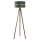 Duolla - Lampa podłogowa DUO 1xE27/60W/230V śr. 44 cm zielona/wenge