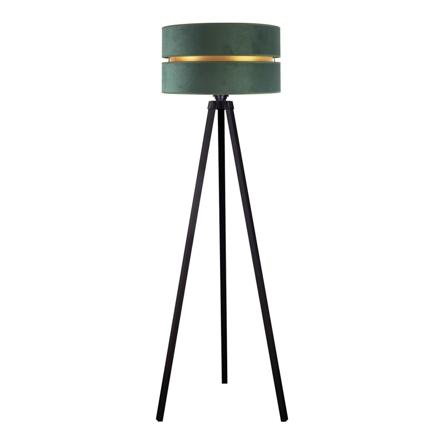 Duolla - Lampa podłogowa DUO 1xE27/60W/230V śr. 44 cm zielony/wengeDuolla - Lampa podłogowa DUO 1xE27/60W/230V śr. 44 cm zielona/wenge
