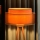 Duolla - Lampa podłogowa WOOD BOHO 1xE27/15W/230V śr. 45 cm miedź/brązowa/beżowa