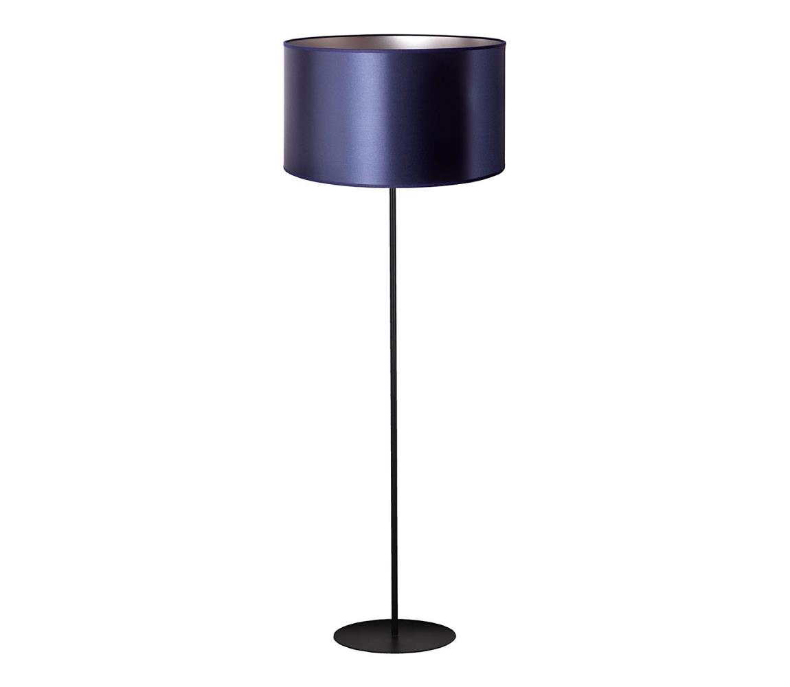 - Lampa podłogowa CANNES 1xE27/15W/230V śr. 45 cm fioletowa/srebrna/czarna