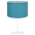Duolla - Lampa stołowa BRISTOL 1xE14/15W/230V niebieski/biały