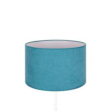 Duolla - Lampa stołowa BRISTOL 1xE14/15W/230V niebieski/biały