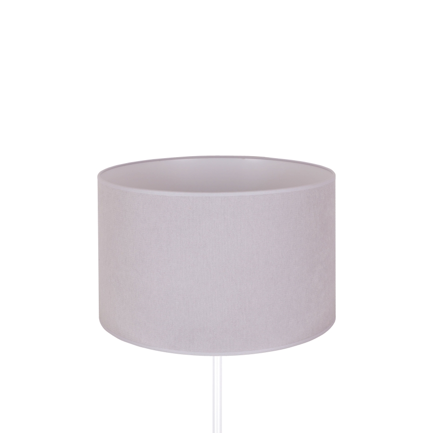 Duolla - Lampa stołowa BRISTOL 1xE14/15W/230V śr. 17,5 cm szary/biały