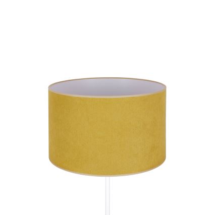 Duolla - Lampa stołowa BRISTOL 1xE14/15W/230V śr. 17,5 cm żółty/biały