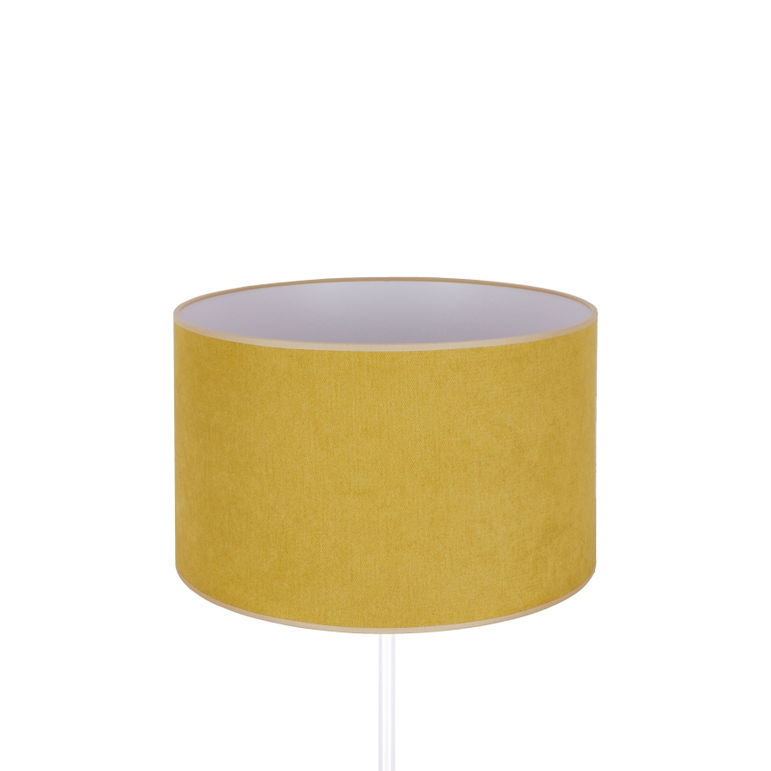 Duolla - Lampa stołowa BRISTOL 1xE14/15W/230V śr. 17,5 cm żółty/biały