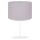 Duolla - Lampa stołowa BRISTOL 1xE14/15W/230V szary/biały
