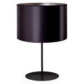 Duolla - Lampa stołowa CANNES 1xE14/15W/230V 20 cm czarny/srebrny