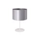 Duolla - Lampa stołowa CANNES 1xE14/15W/230V 20 cm srebrny/biały