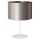 Duolla - Lampa stołowa CANNES 1xE14/15W/230V 20 cm srebrny/miedź/biały