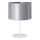 Duolla - Lampa stołowa CANNES 1xE14/15W/230V śr. 20 cm srebrny/biały