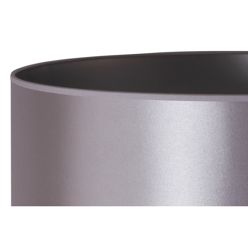 Duolla - Lampa stołowa CANNES 1xE14/15W/230V śr. 20 cm srebrny/czarny