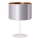Duolla - Lampa stołowa CANNES 1xE14/15W/230V śr. 20 cm srebrny/miedziany/biały