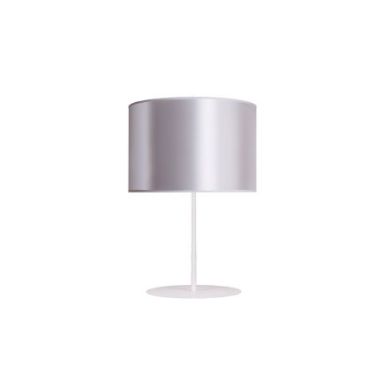 Duolla - Lampa stołowa CANNES 1xE14/15W/230V śr. 20 cm srebrny/miedziany/biały