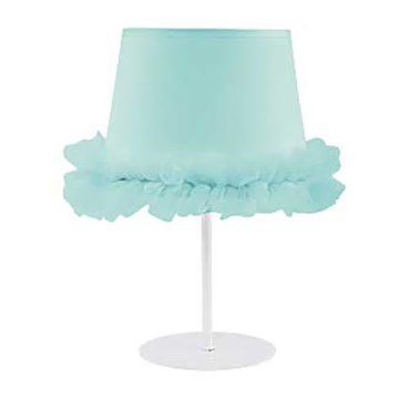 Duolla - Lampa stołowa dziecięca BALLET 1xE14/40W/230V śr. 20 cm niebieski