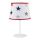 Duolla - Lampa stołowa dziecięca STARS 1xE14/40W/230V śr. 20 cm